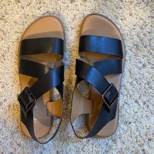 Black Franco Sarto Sandals